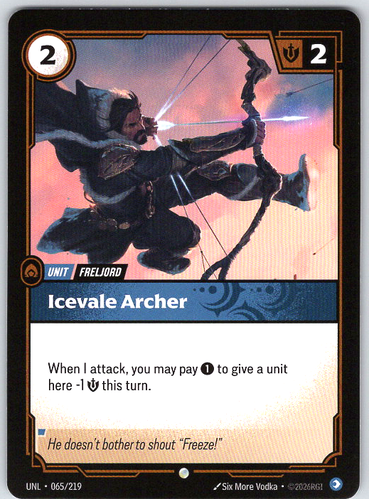 Icevale Archer #065/219
