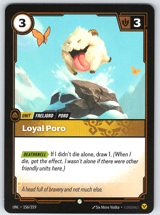Loyal Poro #156/219