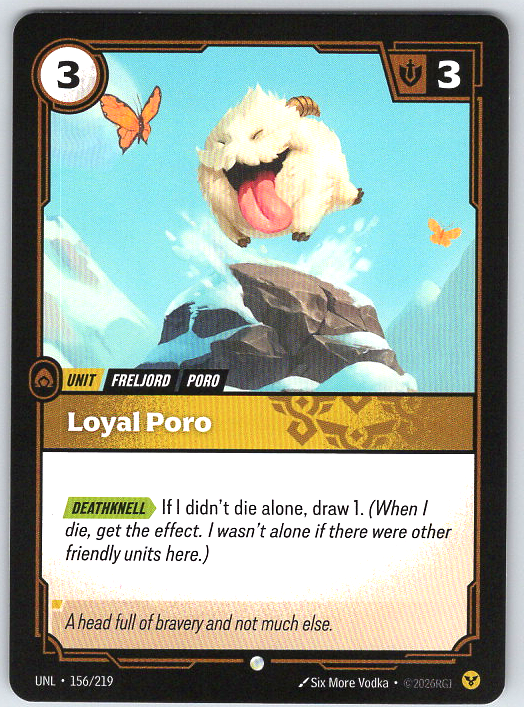 Loyal Poro #156/219