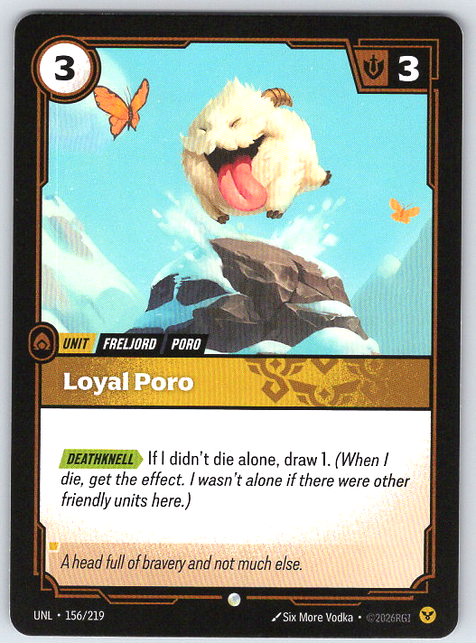 Loyal Poro #156/219