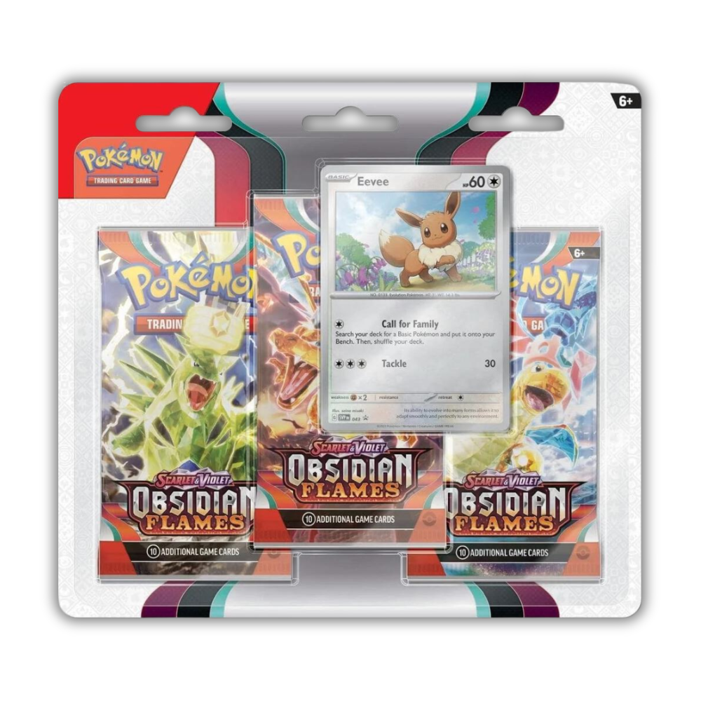 Obsidian Flames: 3-Pack Blister