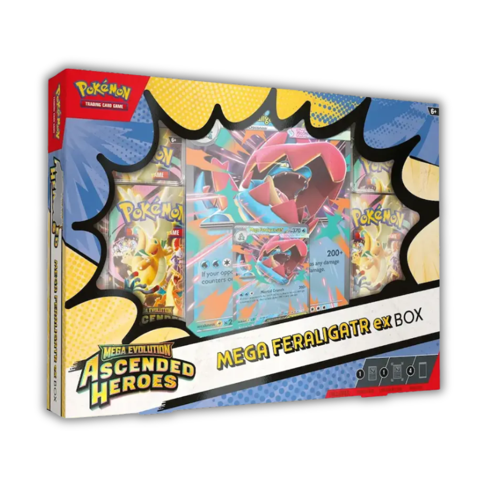 Ascended Heroes: Mega Feraligatr ex Box