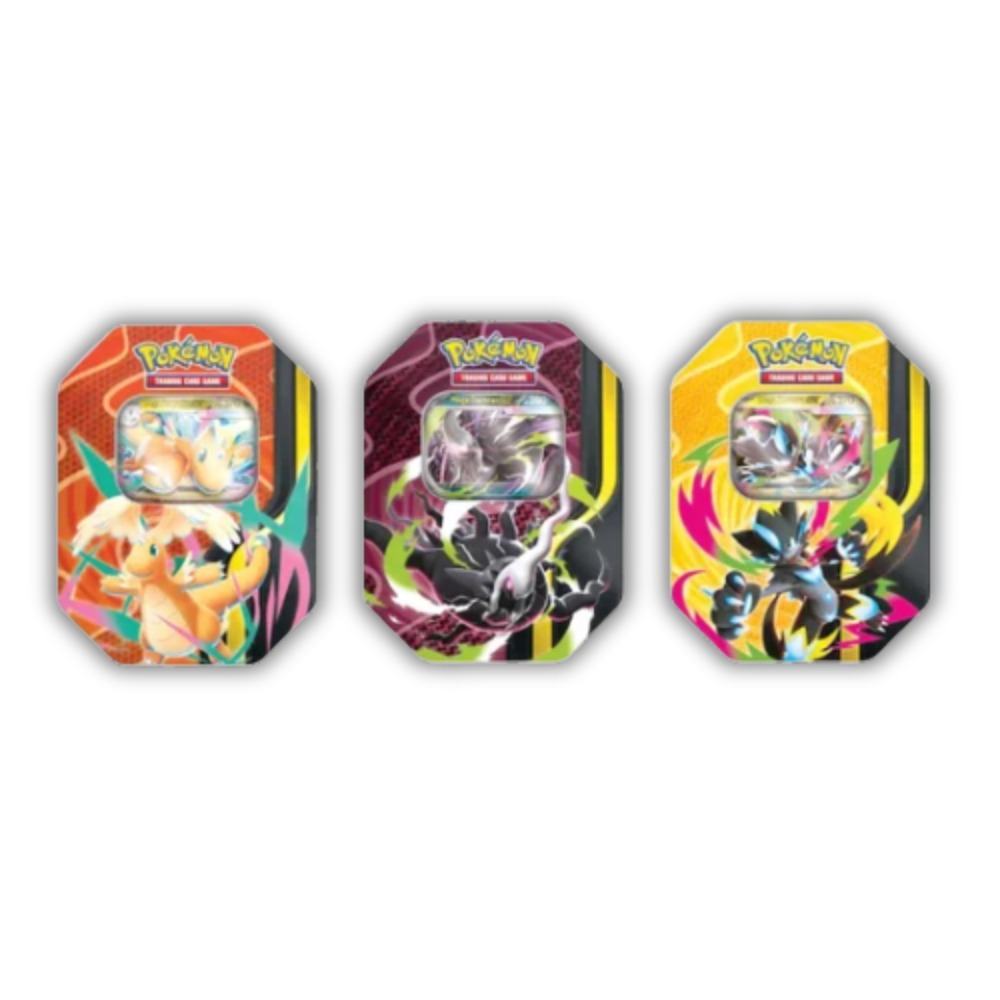 Mega Forces Tin (Assorted 3-Pack)