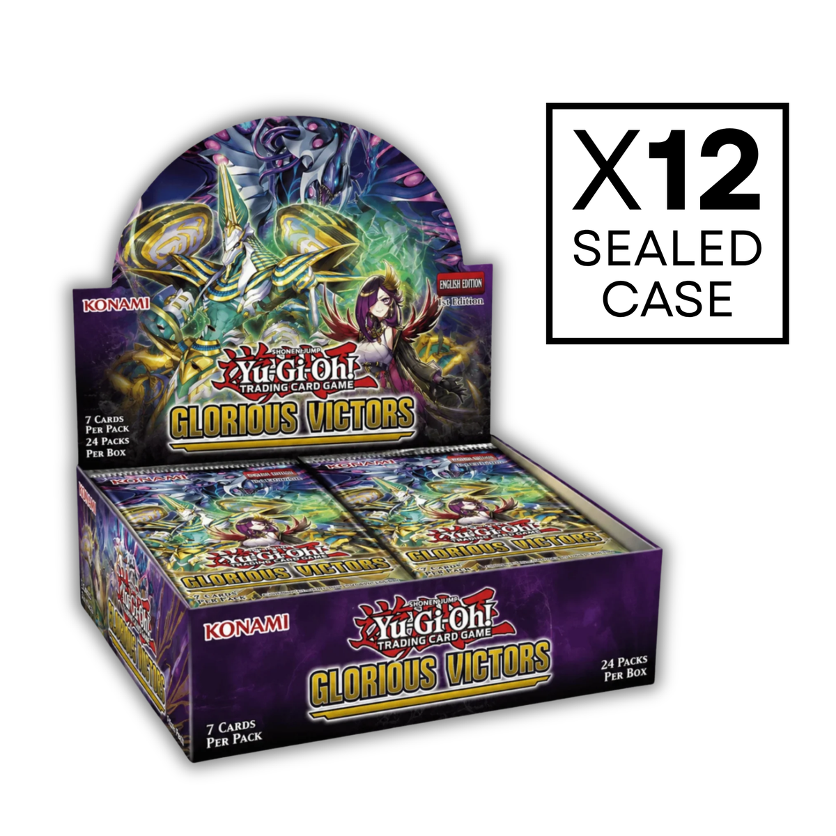Yu-Gi-Oh!: Glorious Victors - Sealed Case (Preorder)