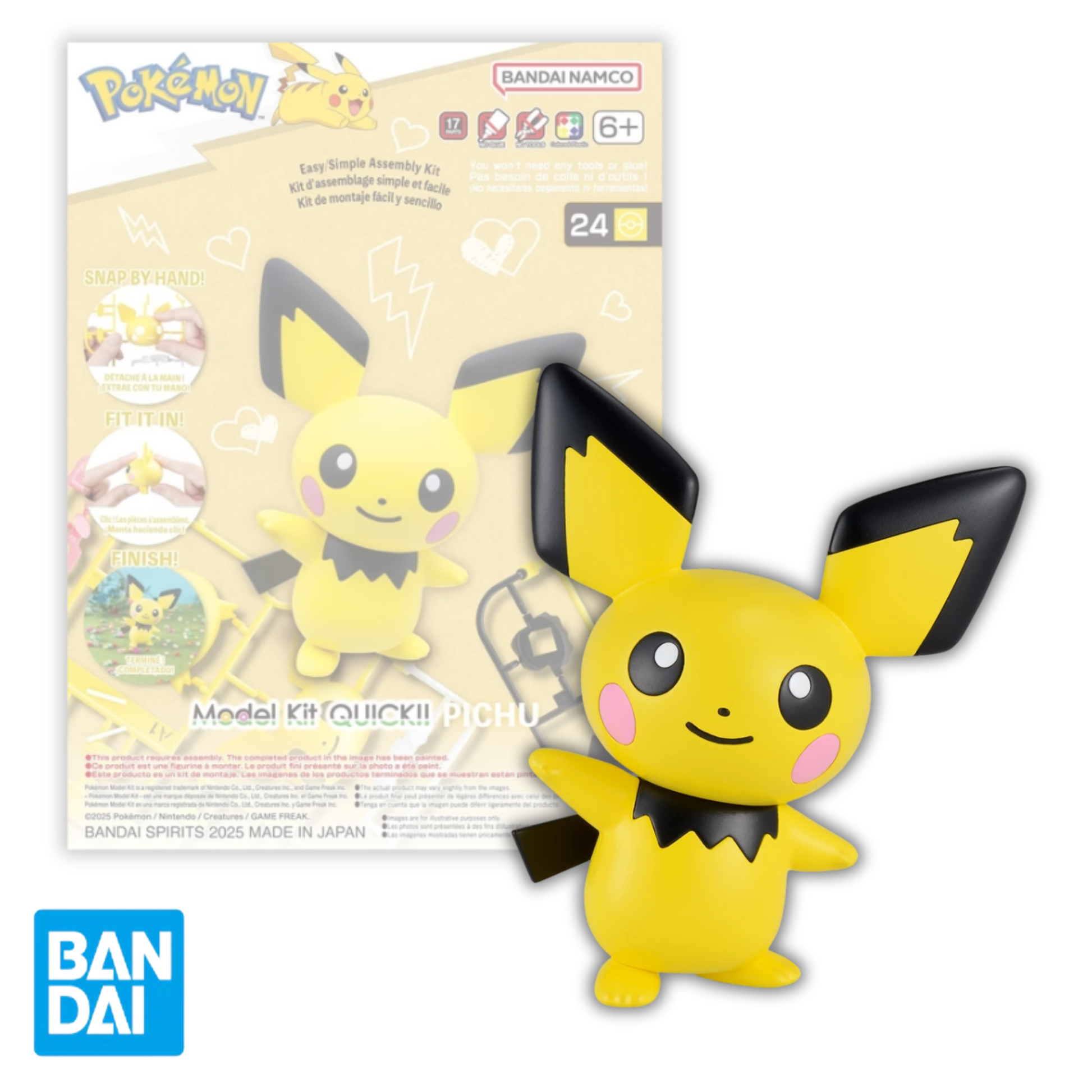 Pokémon: Model Kit Quick: Pichu