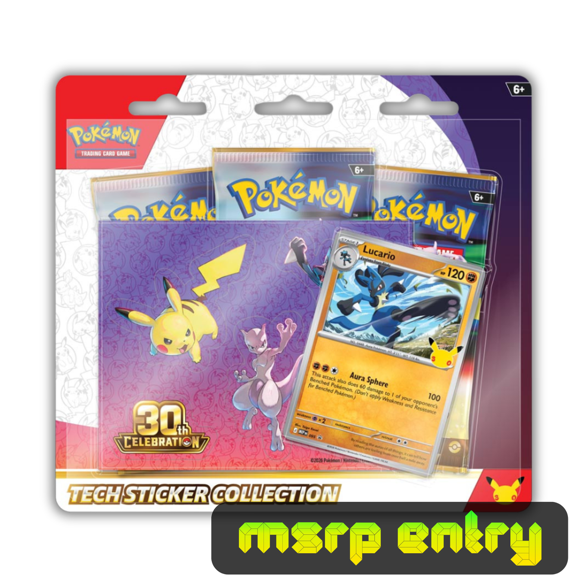 30th Celebration: Tech Sticker Collection (MSRP Stock)