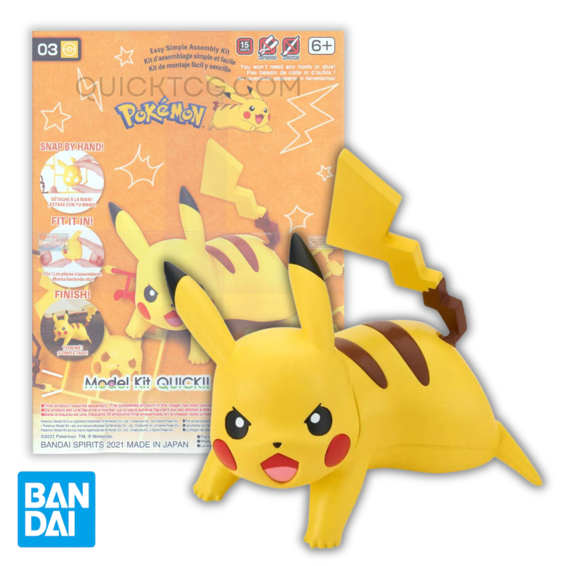 Bandai Model Kit: Battle Pikachu