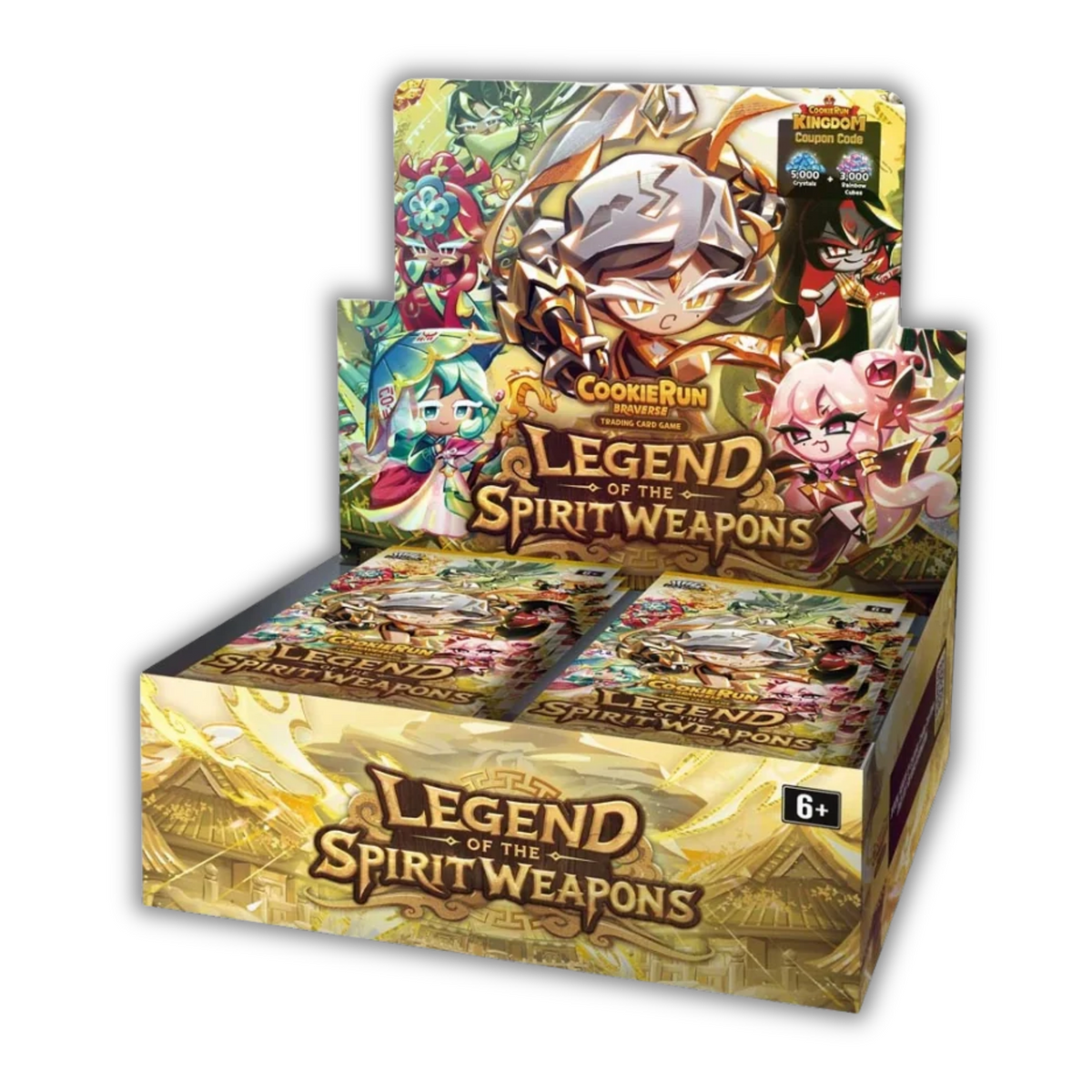 CookieRun TCG: Booster 13: Legend of the Spirit Weapons: Booster Display (Preorder)