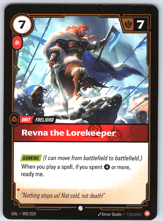 Revna the Lorekeeper #005/219