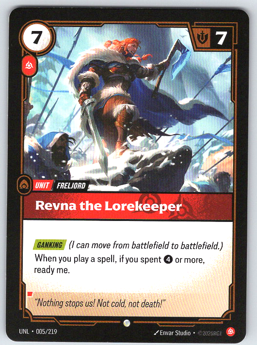 Revna the Lorekeeper #005/219