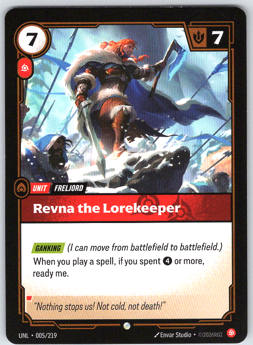 Revna the Lorekeeper #005/219