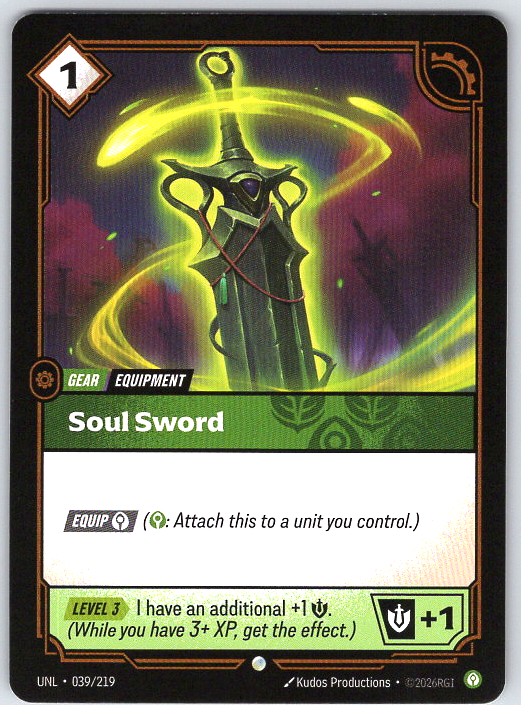 Soul Sword #039/219