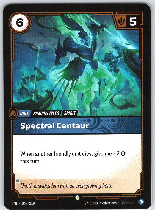 Spectral Centaur #068/219