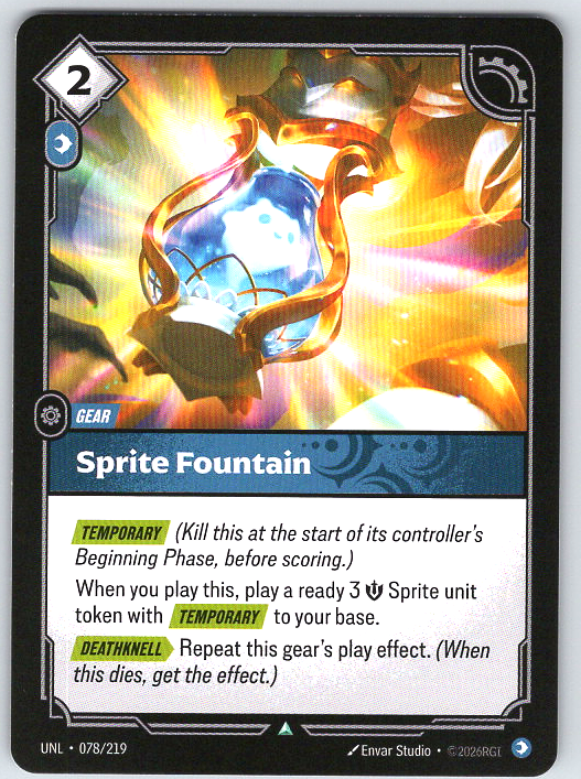 Sprite Fountain #078/219