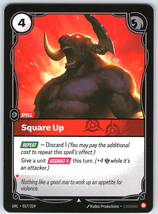 Square Up #017/219