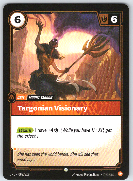 Targonian Visionary #098/219
