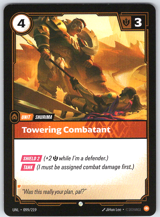 Towering Pairofant #008/219