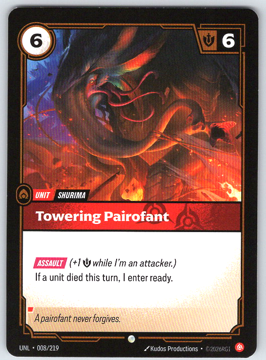 Towering Pairofant #008/219