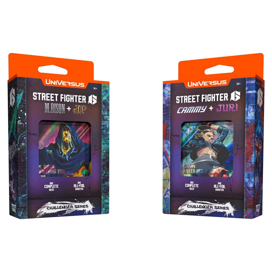 UniVersus: Street Fighter 6: Challenger Series (M.Bison + JP & Cammy + Juri)
