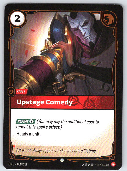 Upstage Comedy #009/219
