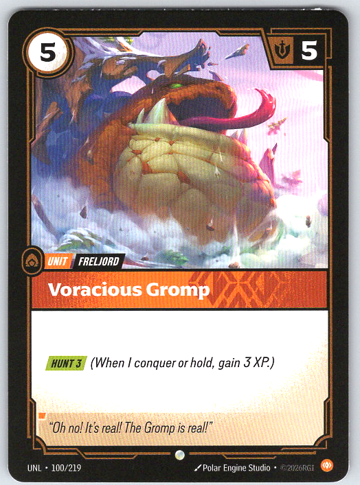 Voracious Gromp #100/219