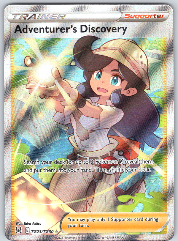 Adventurer's Discovery TG23/TG30 - QuickTCG LLC