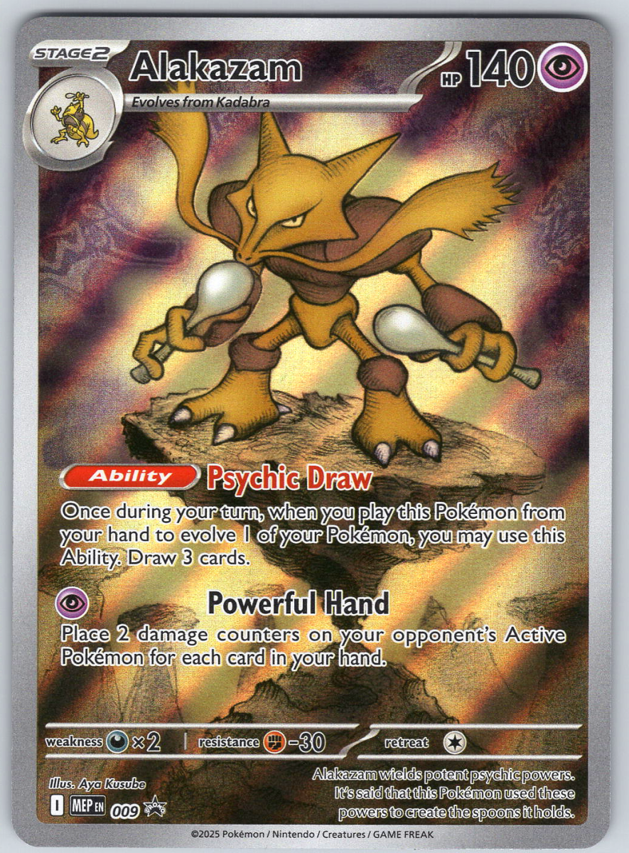 Alakazam 009 Promo - QuickTCG LLC