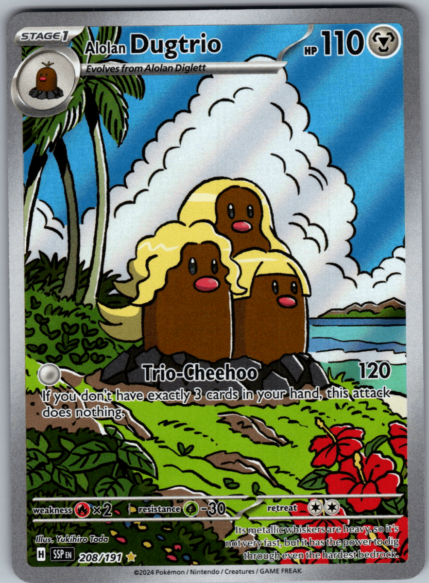 Alolan Dugtrio 208 - QuickTCG LLC