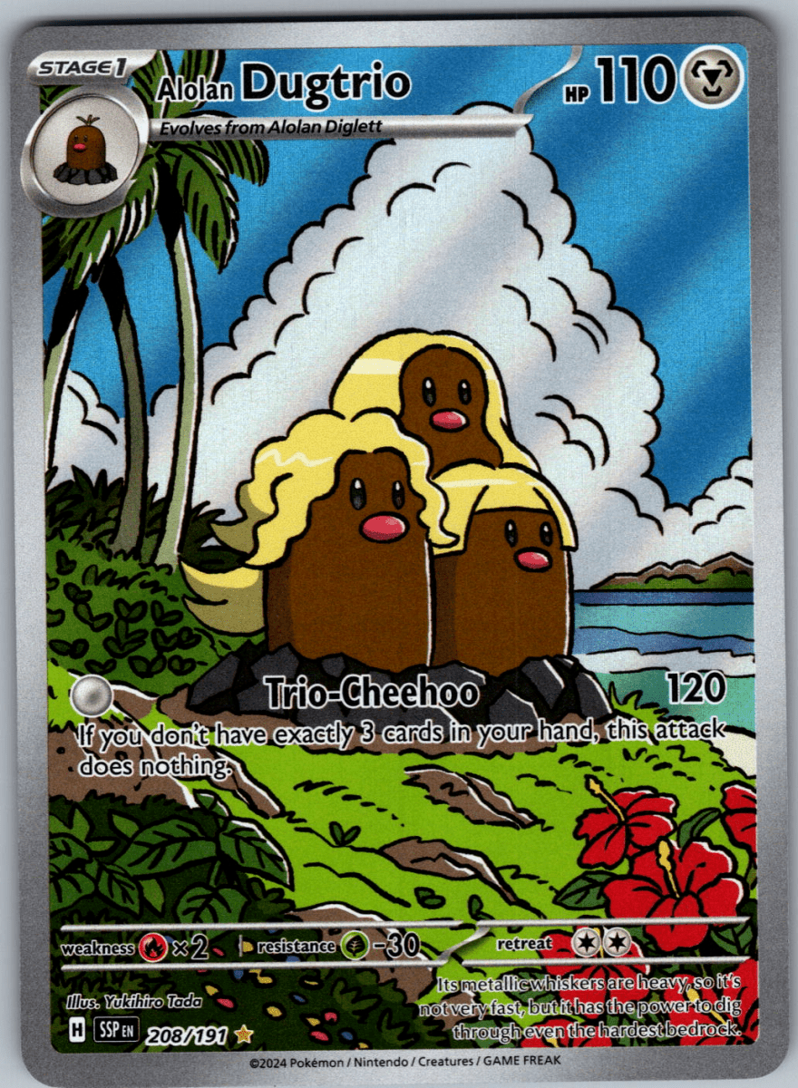 Alolan Dugtrio 208 - QuickTCG LLC
