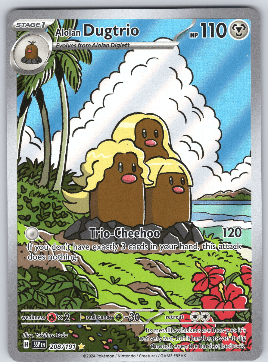 Alolan Dugtrio 208/191 - QuickTCG LLC