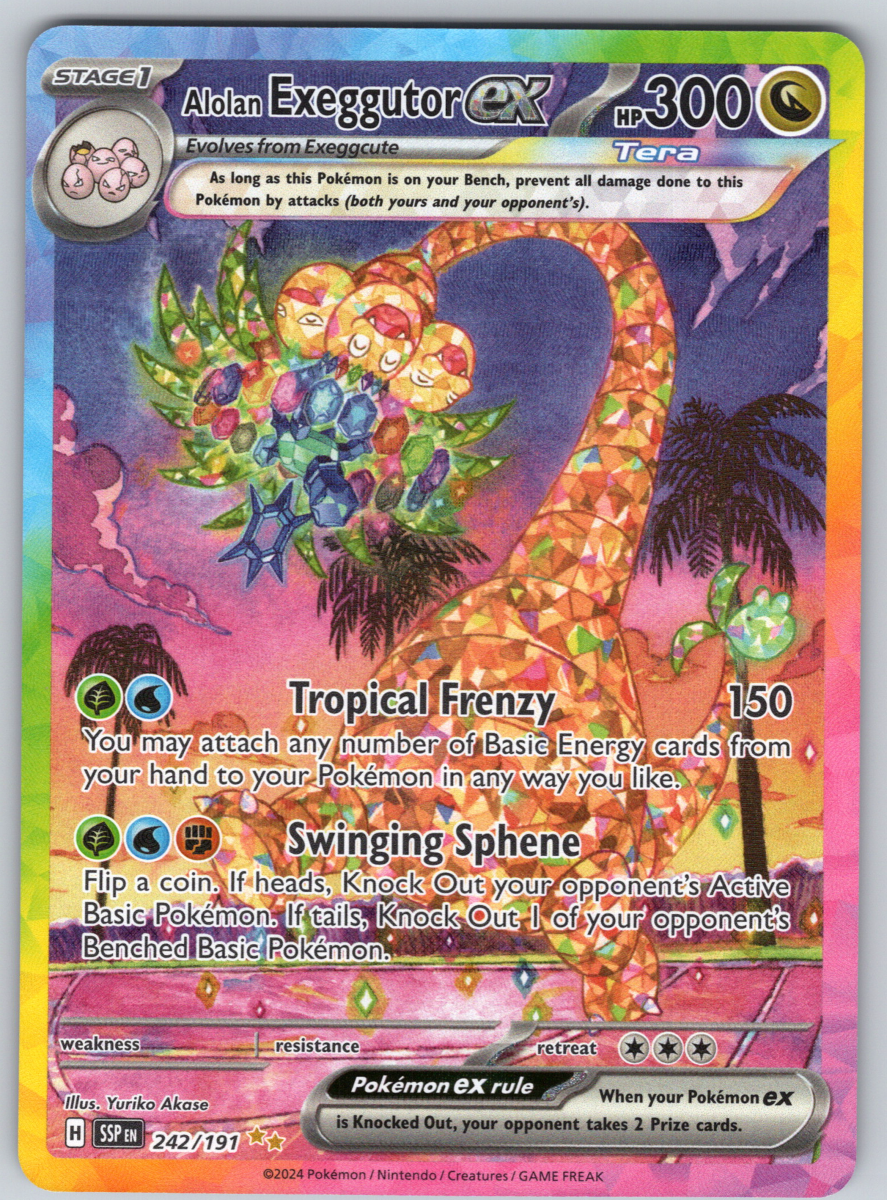 Alolan Exeguttor ex 242 - QuickTCG LLC