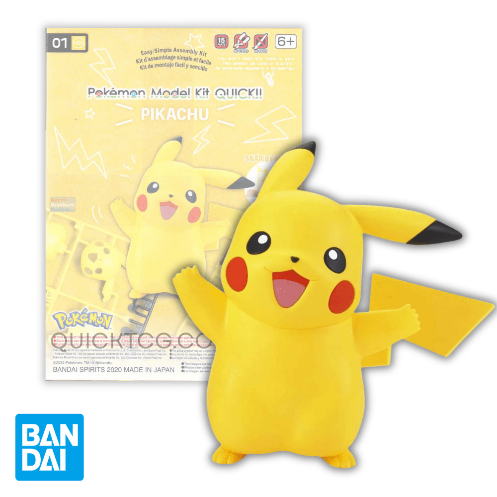 Bandai Model Kit: Pikachu - QuickTCG LLC