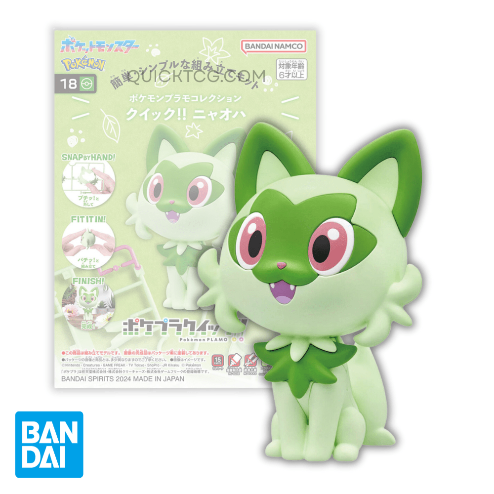 Bandai Model Kit: Sprigatito - QuickTCG LLC