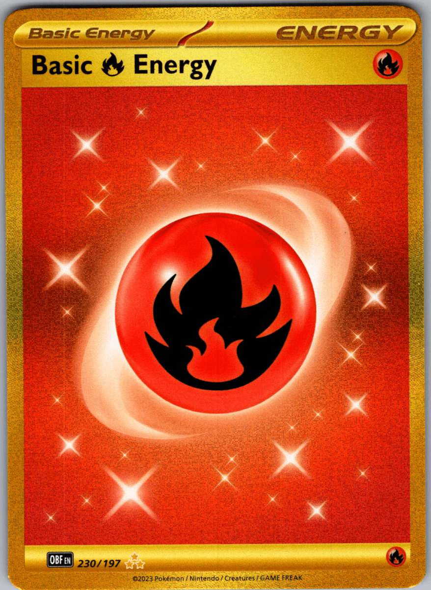 Basic Fire Energy 230 - QuickTCG LLC