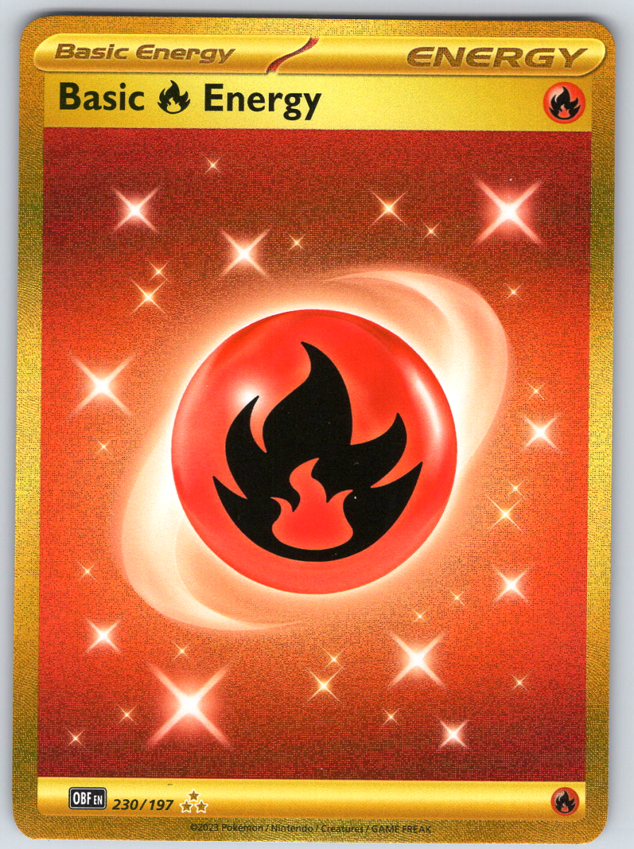 Basic Fire Energy 230/197 - QuickTCG LLC