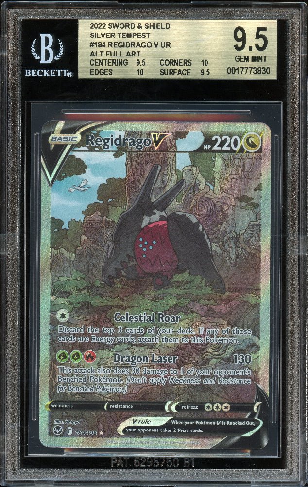 BGS 9.5 | Regidrago V Alt Art 184 - QuickTCG LLC