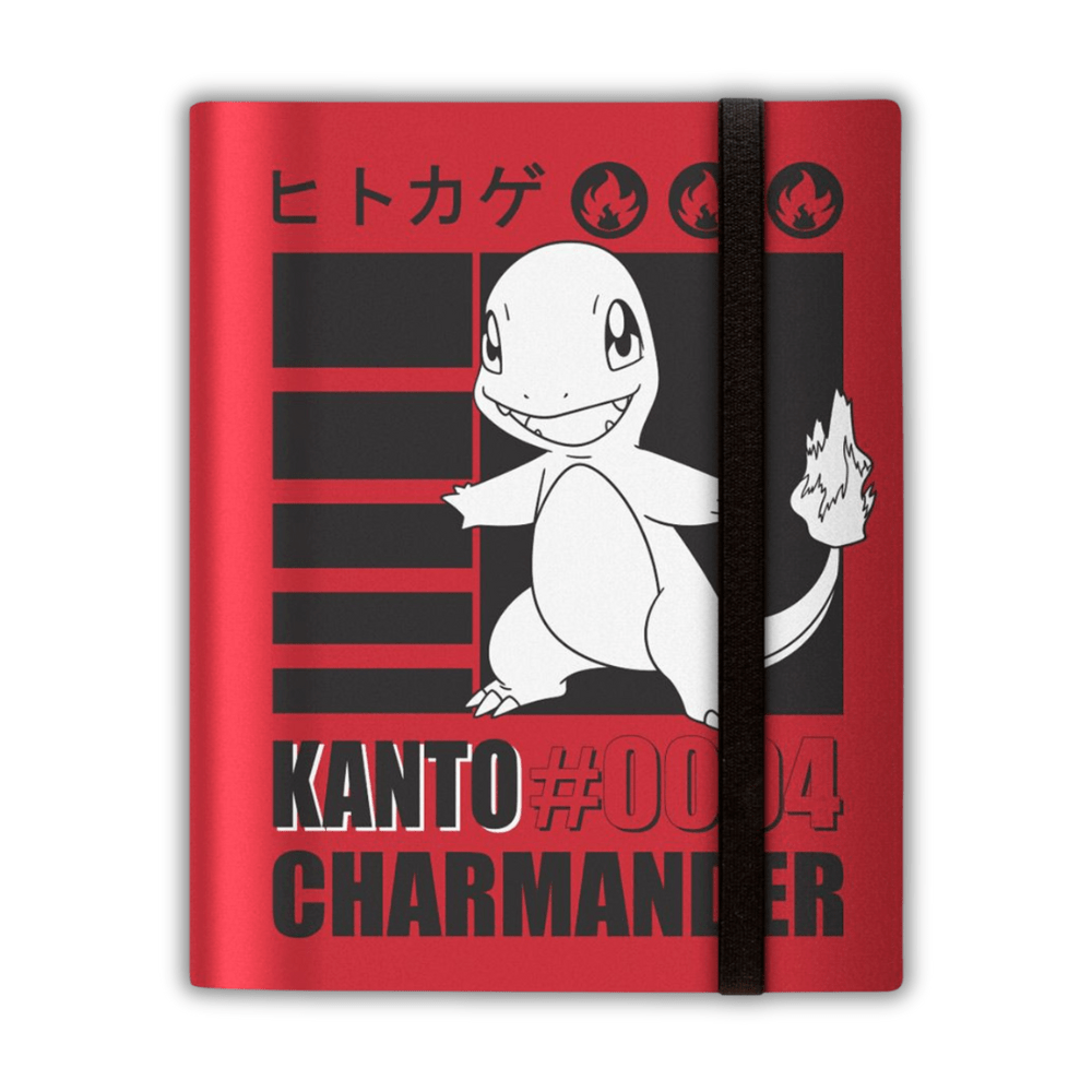 pokemon card notebook Binder: 9-Pocket: PRO: Pokémon: Charmander – QuickTCG LLC