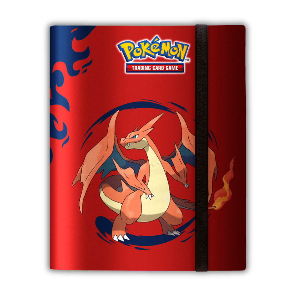 Binder: 9-Pocket: PRO: Pokémon: Mega Charizard – QuickTCG LLC
