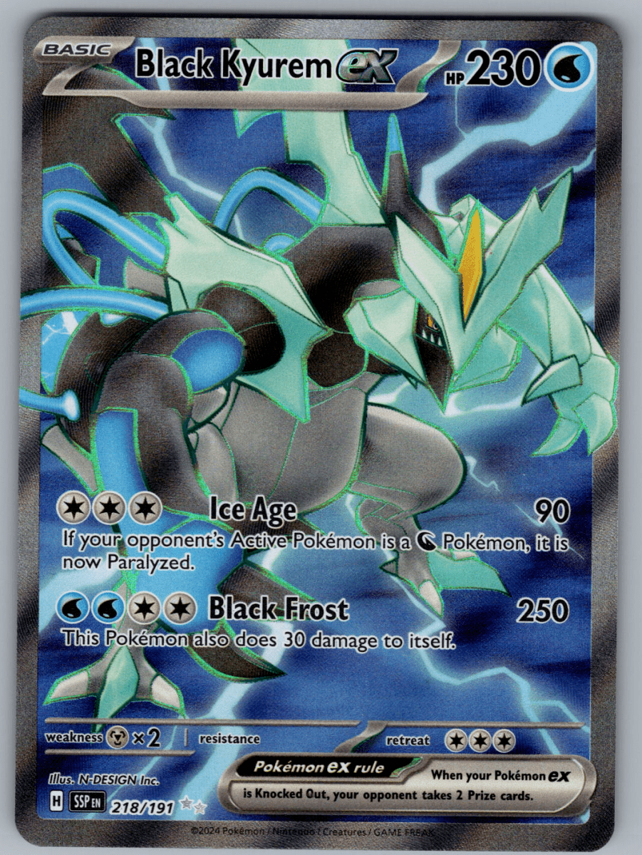 Black Kyurem ex 218 - QuickTCG LLC