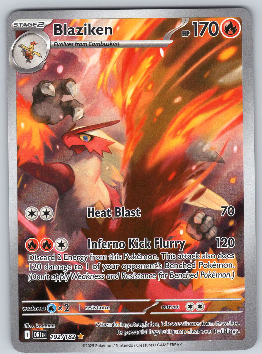 Blaziken 192 - QuickTCG LLC