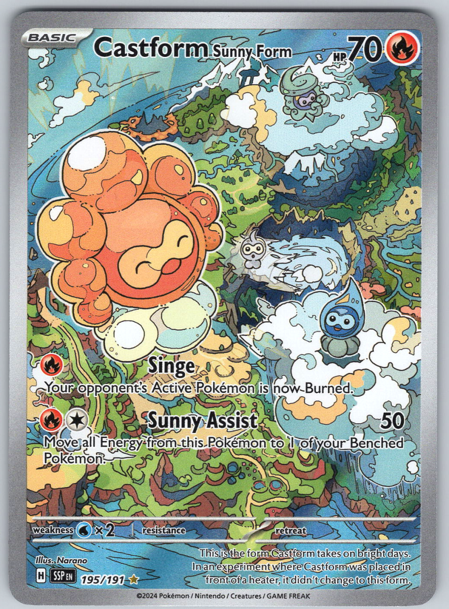 Castform (Sunny Form) 195 - QuickTCG LLC
