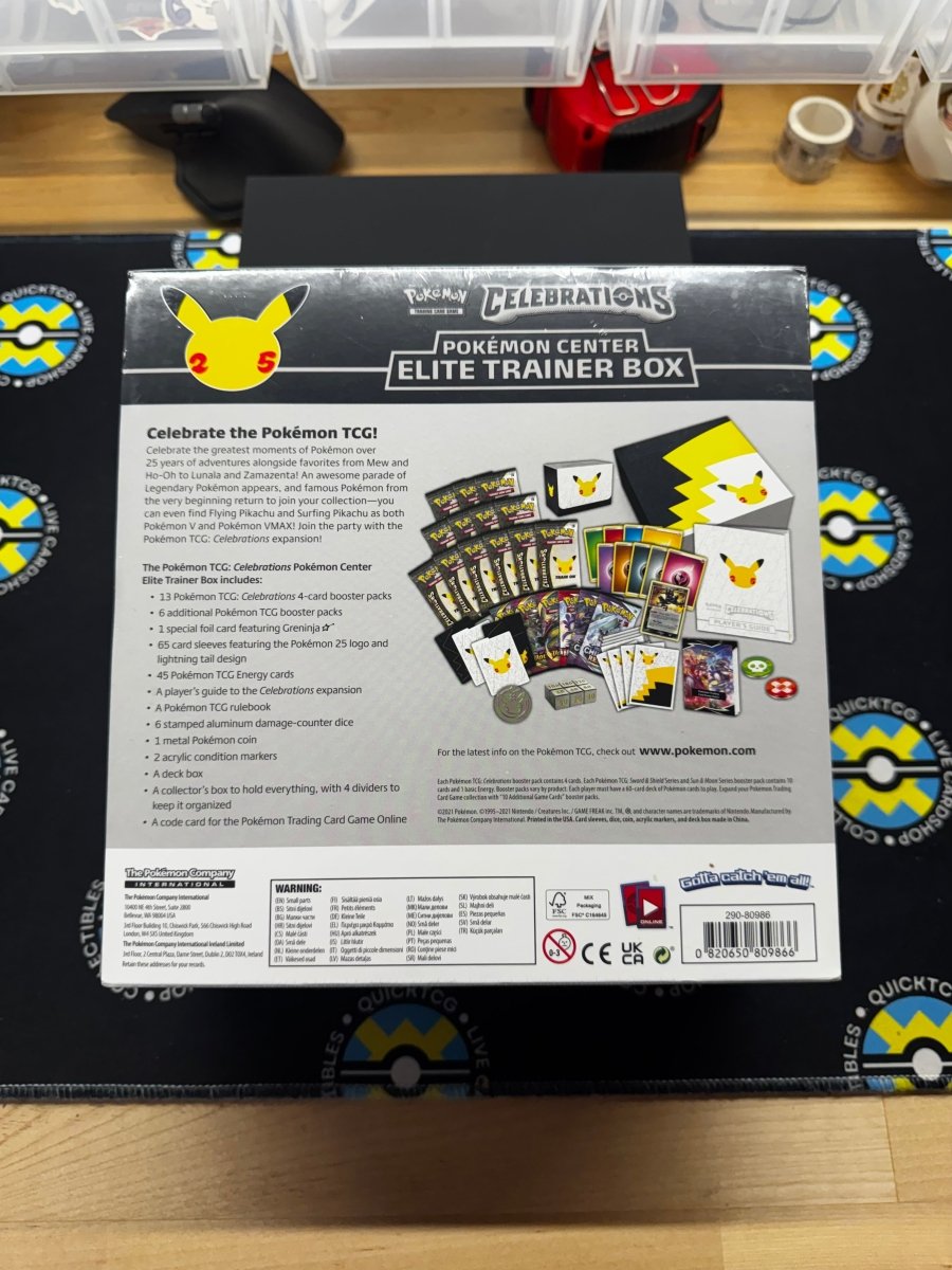 Celebrations: Elite Trainer Box