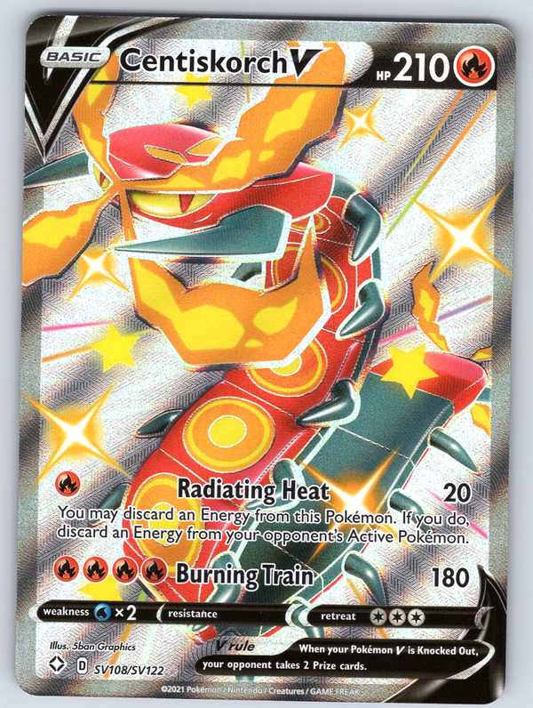 Centiskorch V SV108/SV122 - QuickTCG LLC