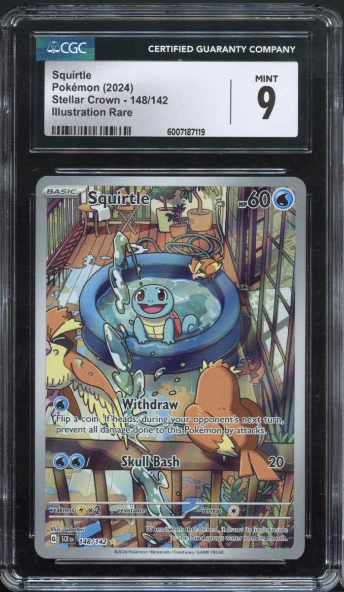 CGC 9 | Squirlte 148 - QuickTCG LLC