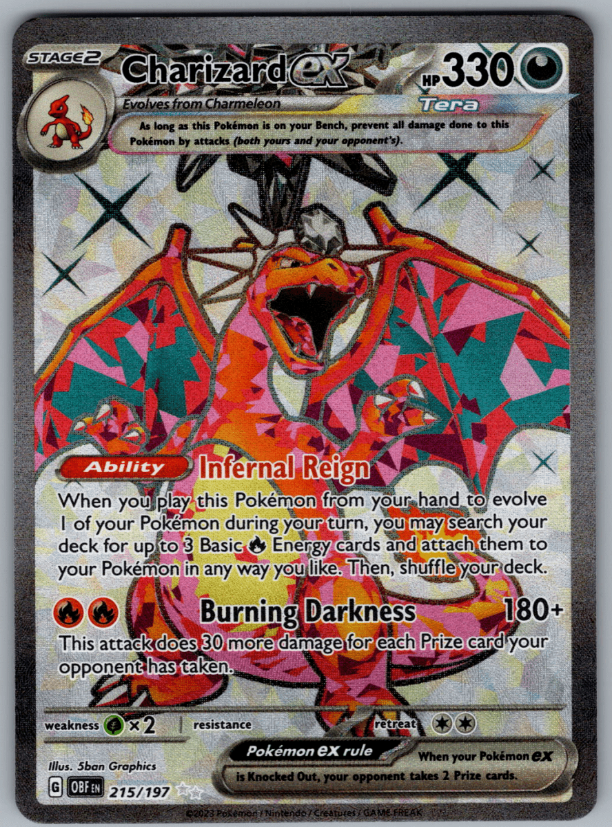 Charizard ex 215 - QuickTCG LLC