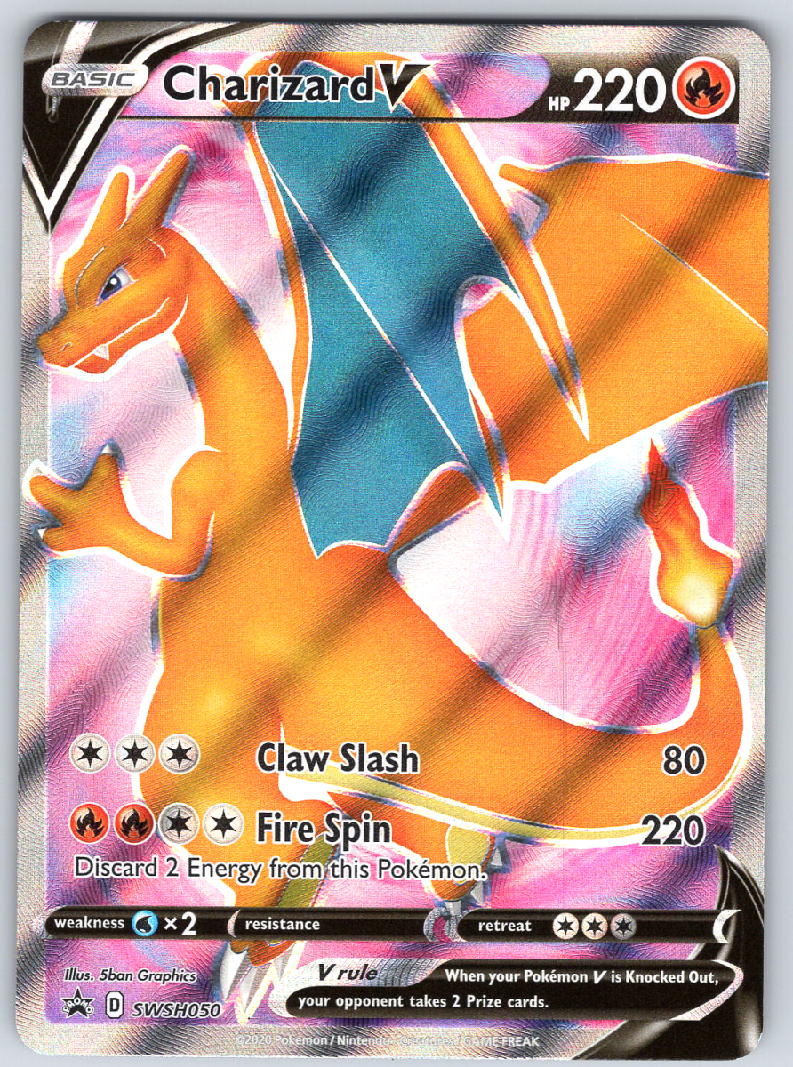 Charizard SWSH050 Promo - QuickTCG LLC
