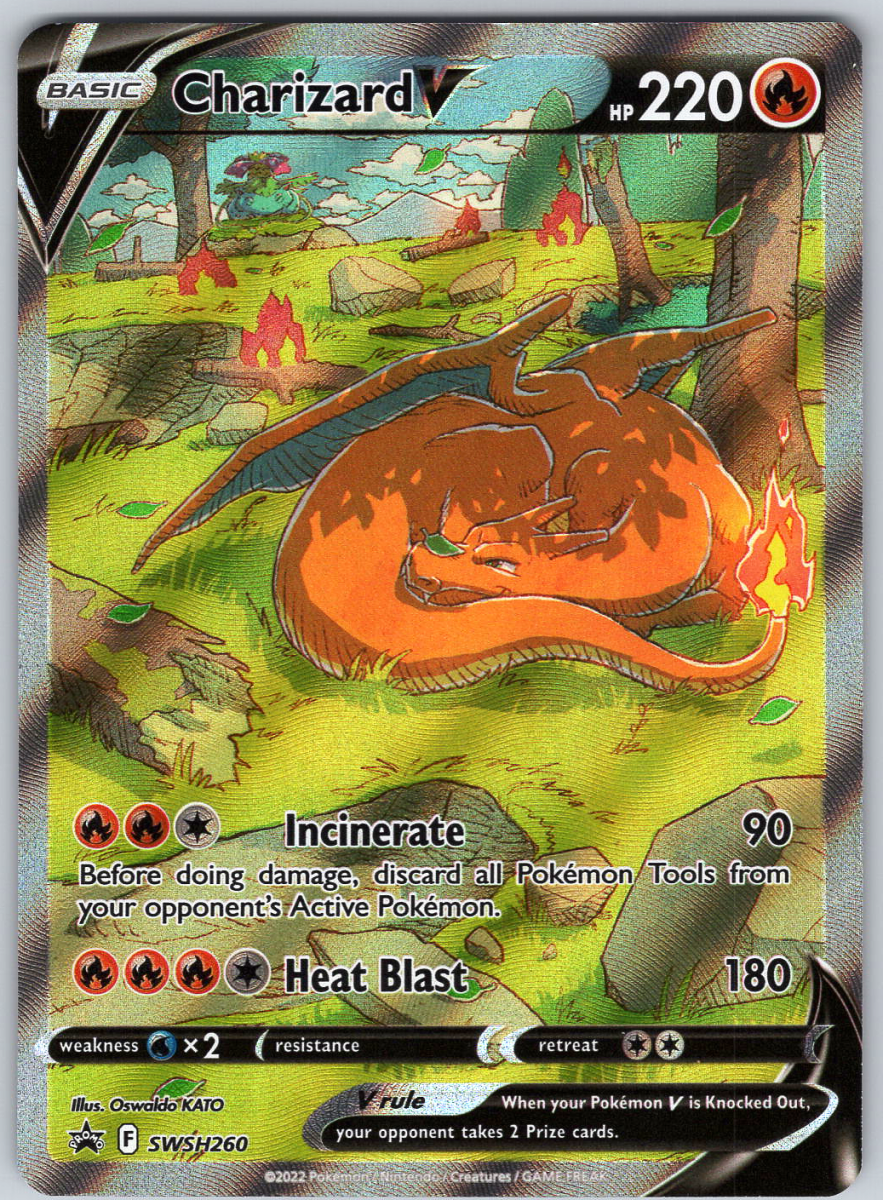 Charizard V SWSH260 - QuickTCG LLC