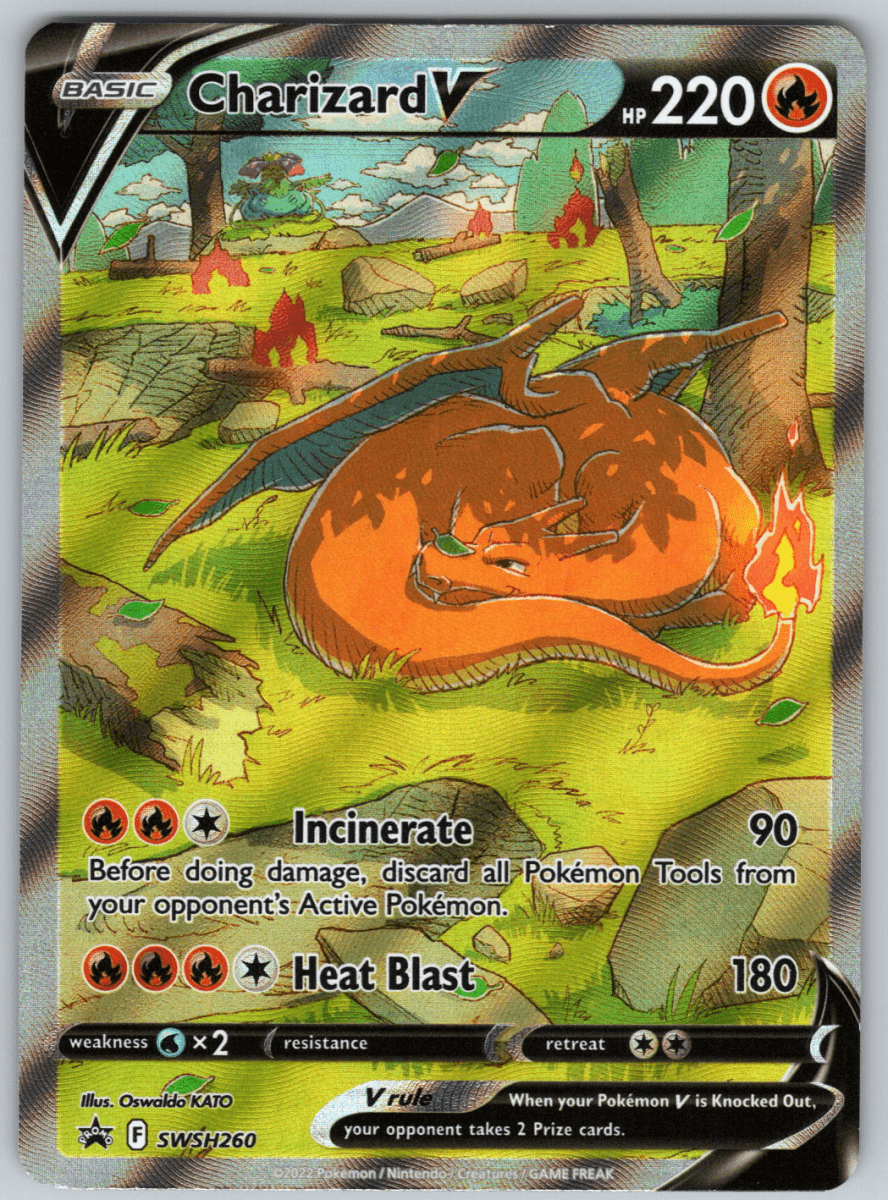 Charizard V SWSH260 - QuickTCG LLC