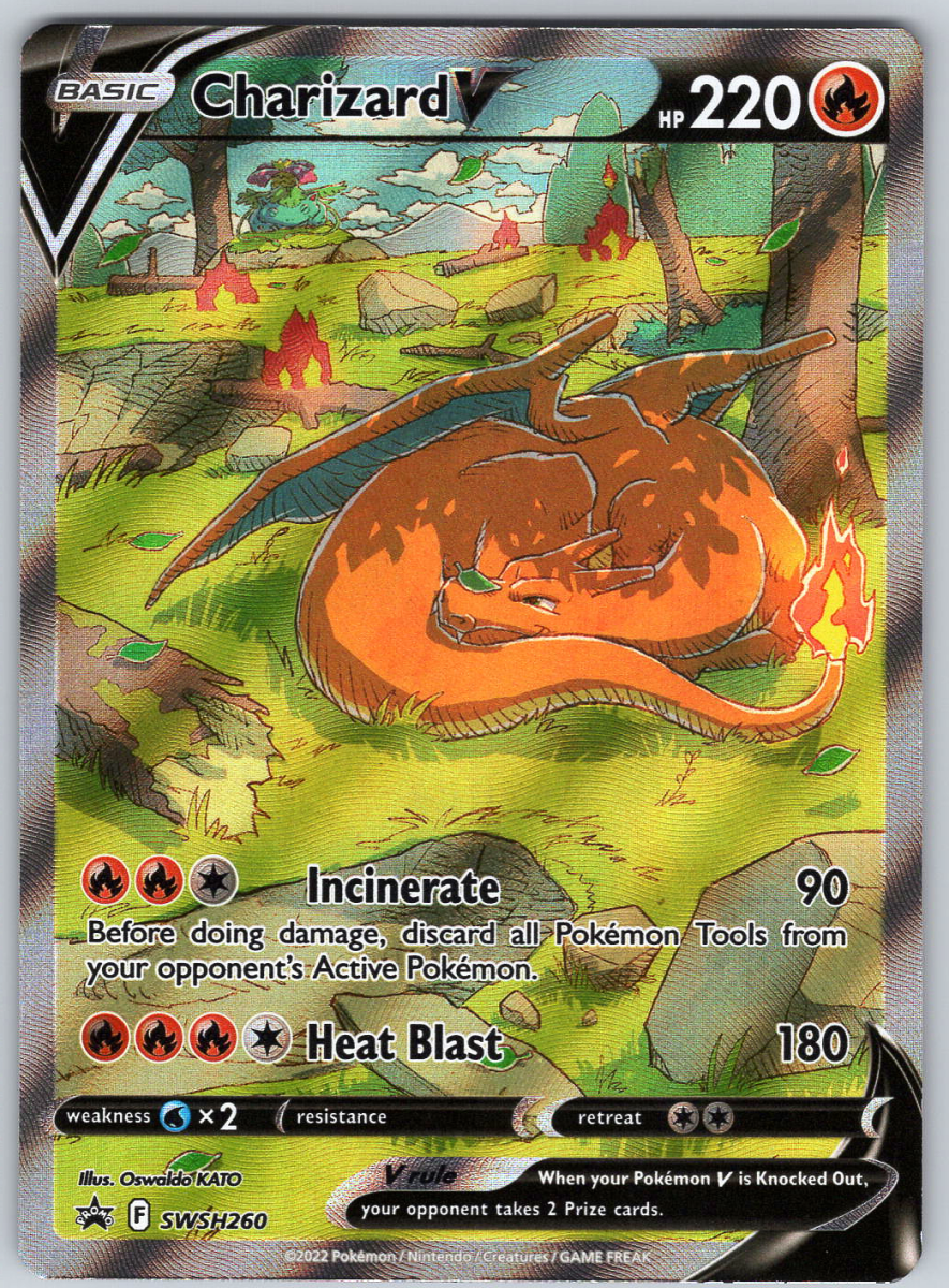 Charizard V SWSH260 Promo - QuickTCG LLC