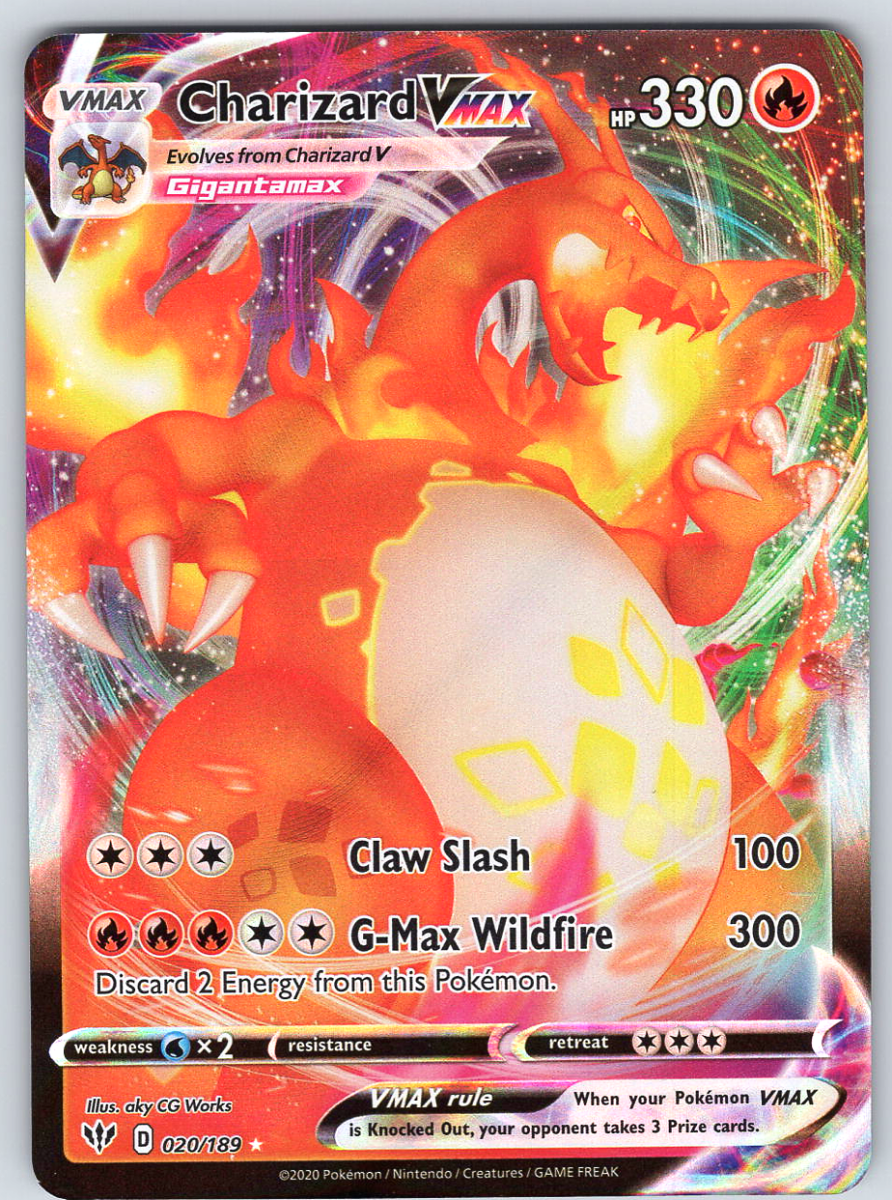 Charizard VMAX 020 - QuickTCG LLC